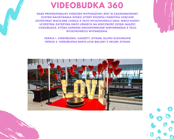 videboudka 360 cena na wesele